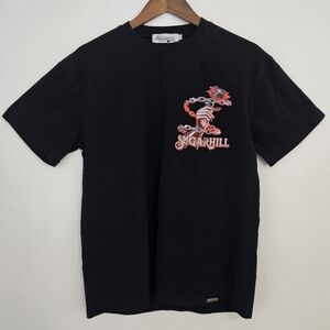 Sugarhill Black Chained To You Graphic Tee S